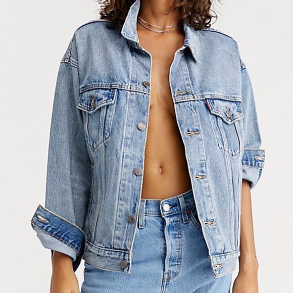 Levis Dad Trucker Denim Jacket Dad 